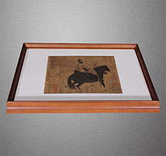 罗平书画装裱配框服务案例